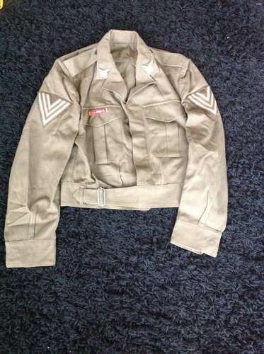 Sadf Durban regiment bunny jacket , size medium , sergeant