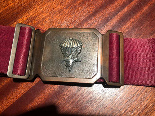 Sadf 1 Parabat Battalion Stable Belt