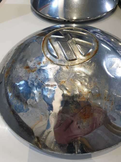 Volkswagen vintage original hubcaps