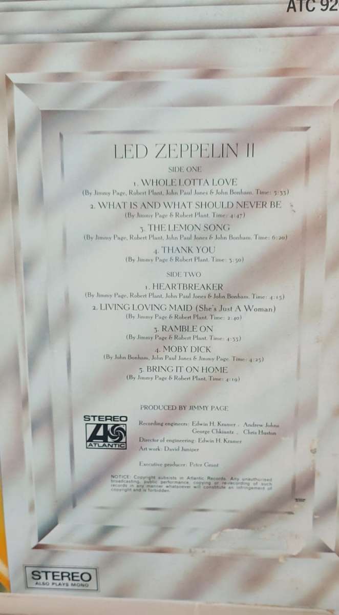 Led Zepplin 2. - L.P