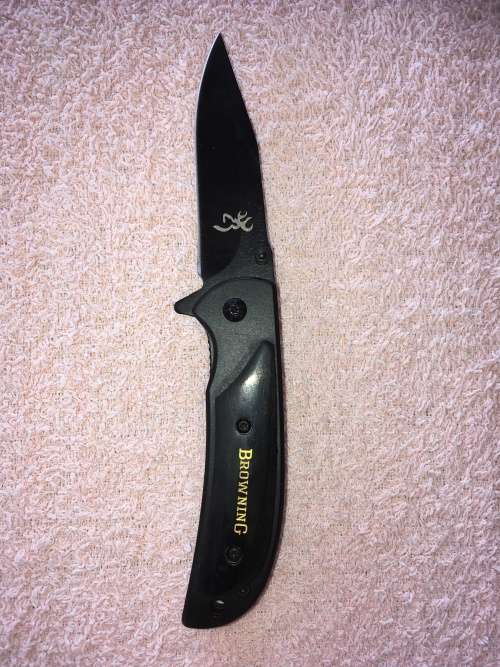Browning All Black pocket knife