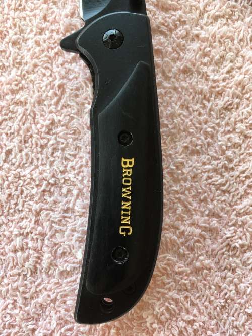Browning All Black pocket knife