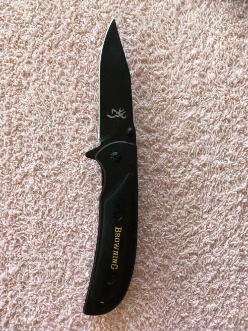 Browning All Black pocket knife