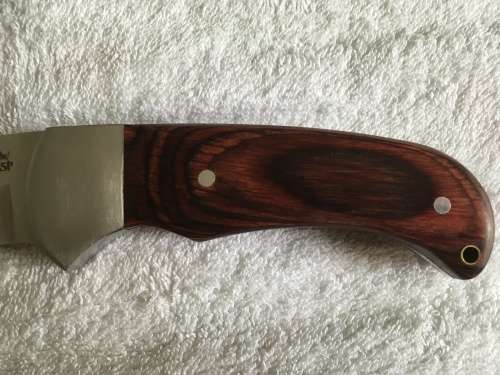 WASP hunting knife (with skinner and scabbard)