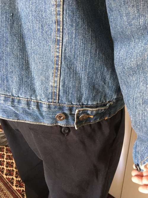 Denim, fleece linned, Bomber Jacket