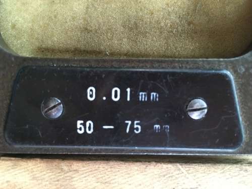 Outside Micrometer 50-75mm