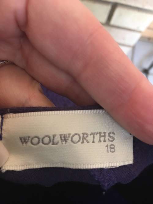 Blue-Purple Flowing Dress