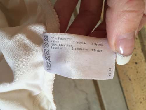 Cream Satin and Lace Support Teddy