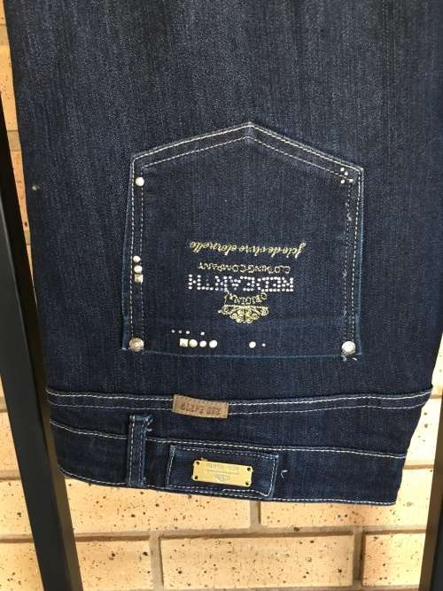 Great Bootleg Jeans with Subtle Bling