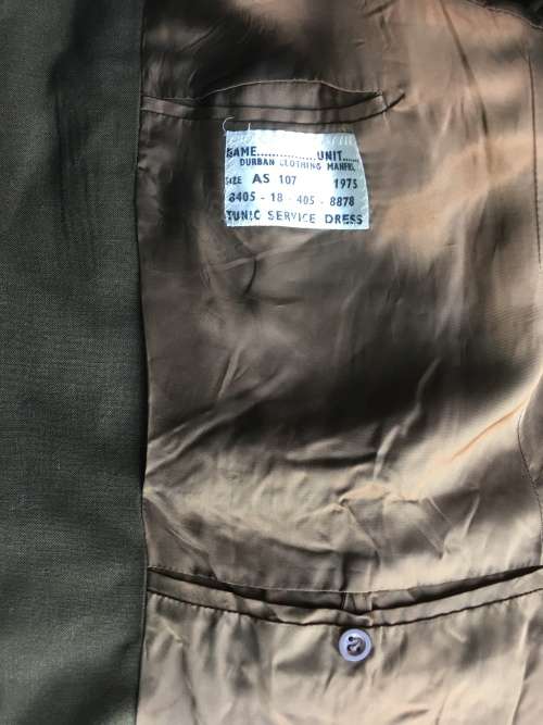 ***Sale*** SADF 1975 Dress Tunic