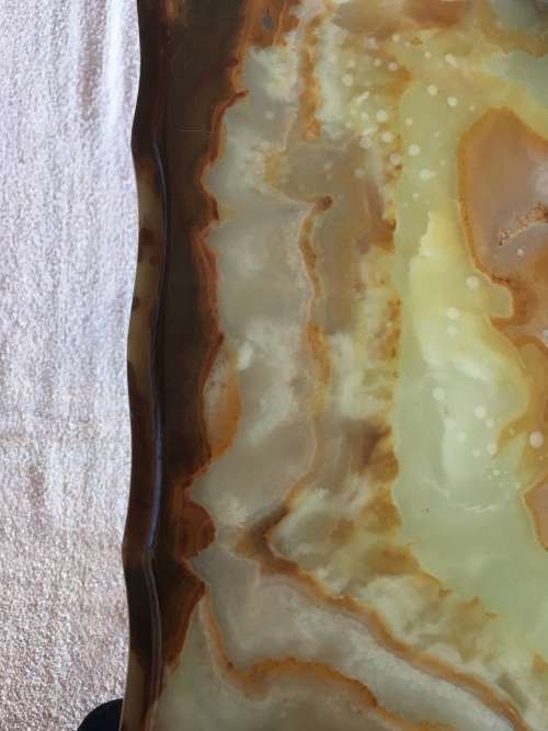 Beautiful Brass and Solid Marble coffee/side table