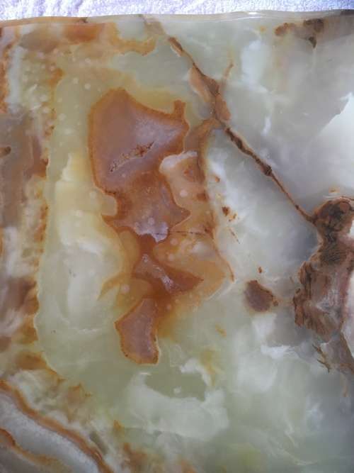 Beautiful Brass and Solid Marble coffee/side table