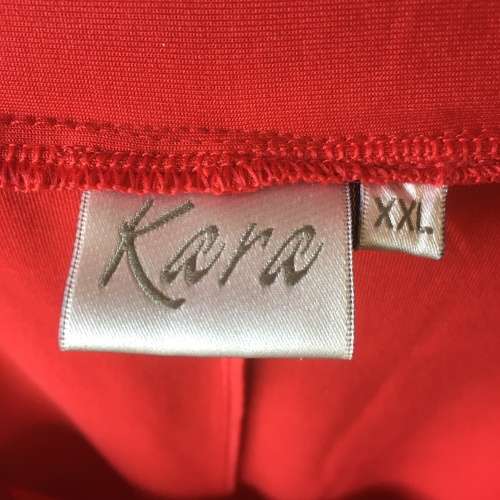 Risque Red Trumpet skirt!