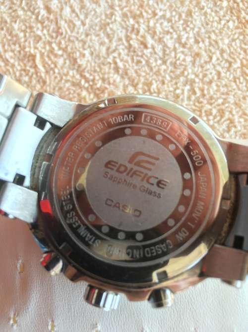 Casio Edifice Gold (4389 efx-500) in immaculate condition