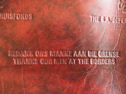 ***SPRING SPECIAL*** SADF Border War "Dankie Tannie Sakkie" Border War Bag (1980's)