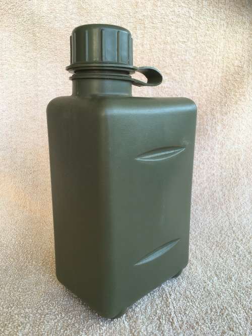 SADF 2L Water Bottle + Probably "Civi" Cover/Carry Bag