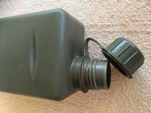 SADF 2L Water Bottle + Probably "Civi" Cover/Carry Bag