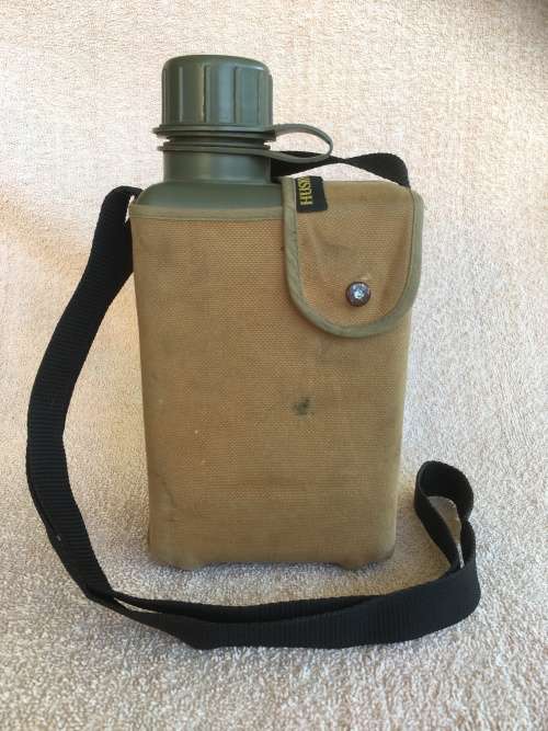 SADF 2L Water Bottle + Probably "Civi" Cover/Carry Bag