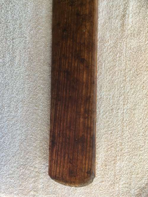 Vintage Jackie McGlew Autograph Cricket Bat