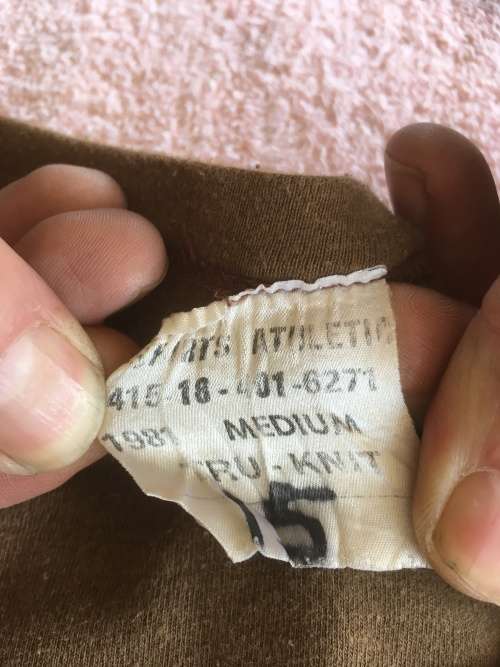 SADF 1981 Border War Brown T-Shirts (x2 sold as a pair) - Size M