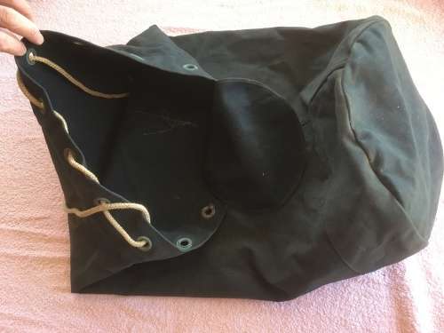 World War II Dark Blue Canvas "Balsak" British Issue - Great condition!