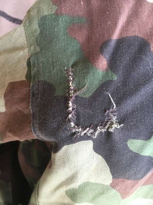 Former Yugoslavian Winter Military Camo Jacket (1996)