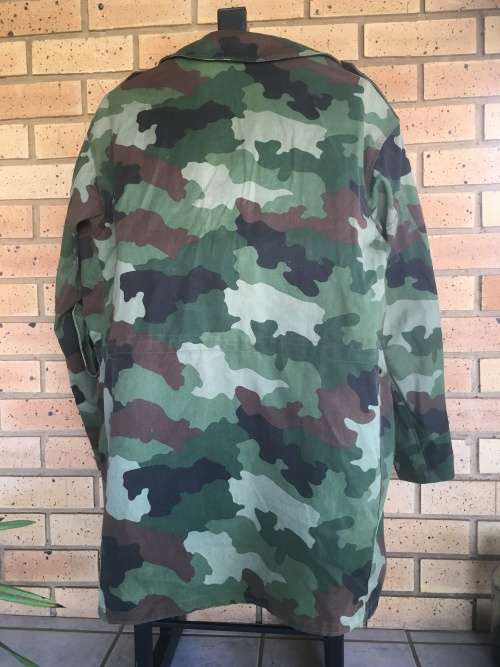 Former Yugoslavian Winter Military Camo Jacket (1996)