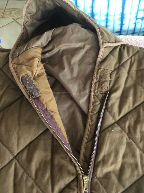 SADF sleeping bag with hood and inner padding (carry bag with clips)