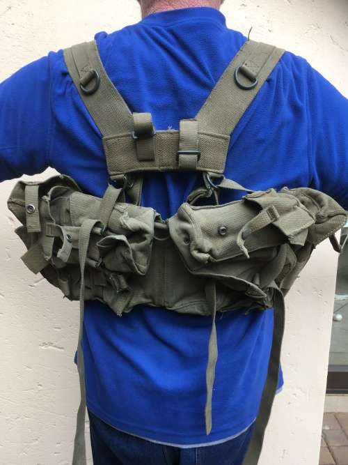 SADF Kidney webbing in great condition - Border War!