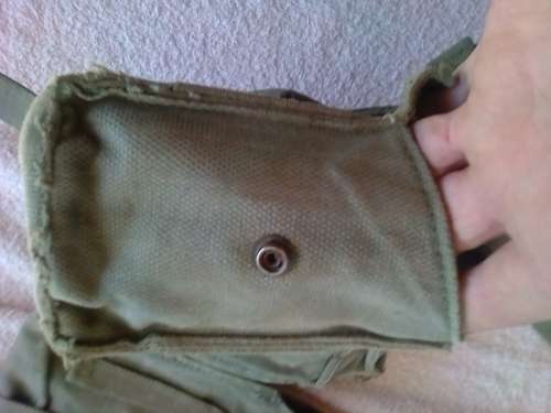 SADF Kidney webbing in good condition - Border War! INCOMPLETE