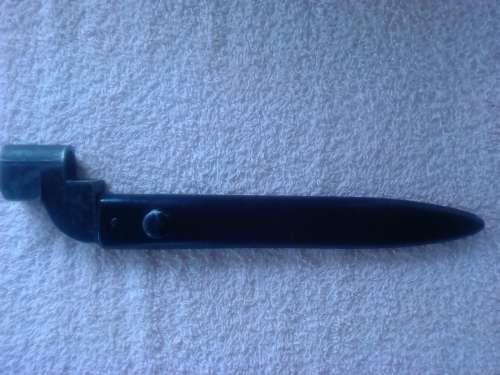 SADF NO 9 BAYONET AND SCABBARD -GOOD CONDITION