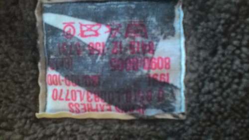 MILITARY PARKA SIZE MEDIUM