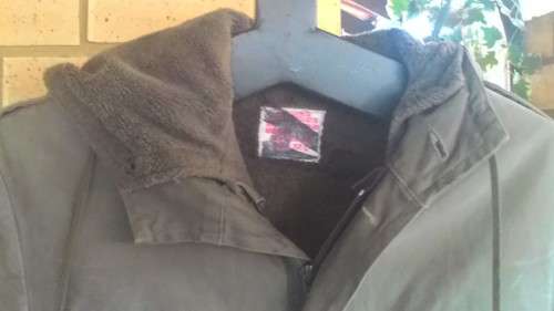 MILITARY PARKA SIZE MEDIUM