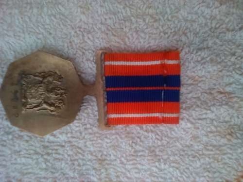 SADF FULL SIZE PRO PATRIA MEDAL NUMBERED AND ISSUED