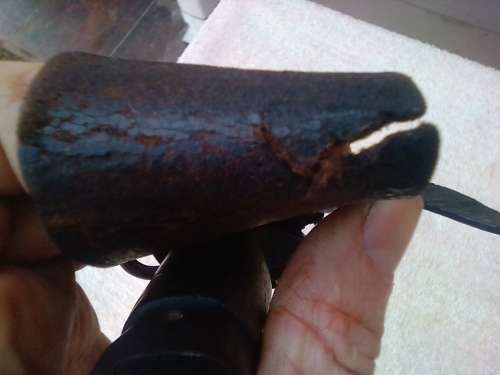 303 BAYONET -AGE RELATED WEAR ON BLADE AND FROG