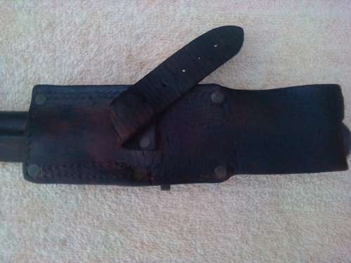 303 BAYONET -AGE RELATED WEAR ON BLADE AND FROG