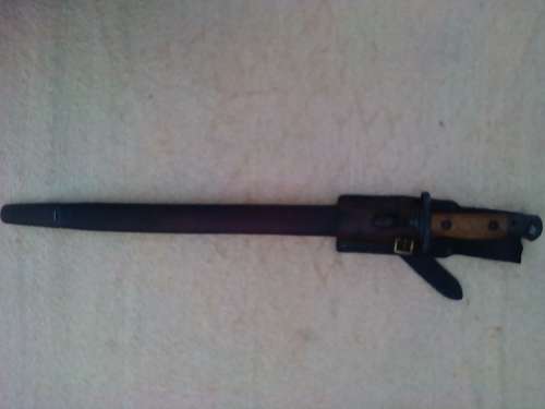 303 BAYONET -AGE RELATED WEAR ON BLADE AND FROG