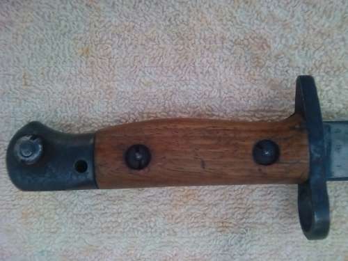 303 BAYONET -AGE RELATED WEAR ON BLADE AND FROG