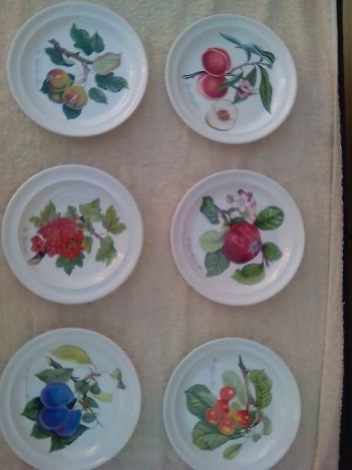 PORT MEIRION 6 X SIDE PLATES -GOOD CONDITION