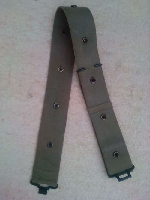 SADF WEBBING BELT -WITH STUDS