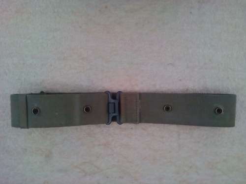 SADF WEBBING BELT -WITH STUDS