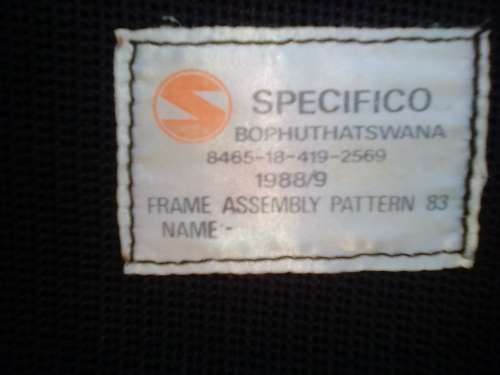 SADF BIG BAG 1988/89