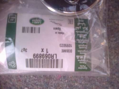 LAND ROVER BADGE ORIGINAL ITEM