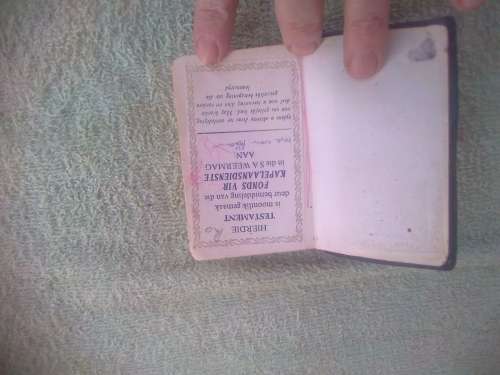 SADF NATIONAL SERVICEMAN BIBLE