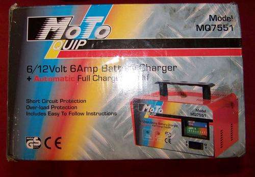6/12 volt 6amp heavy duty Battery charger.