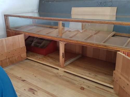 Pine Portable Shop Cabinets