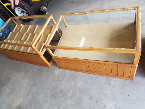 Pine Portable Shop Cabinets