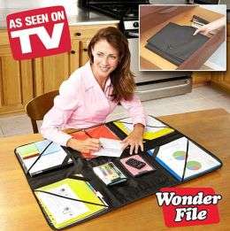 WONDER FILE - AS SEEN ON TV - NO MORE MESS