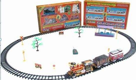 Radio controlled Music Train with Real Smoke, Sounds and Light!!!