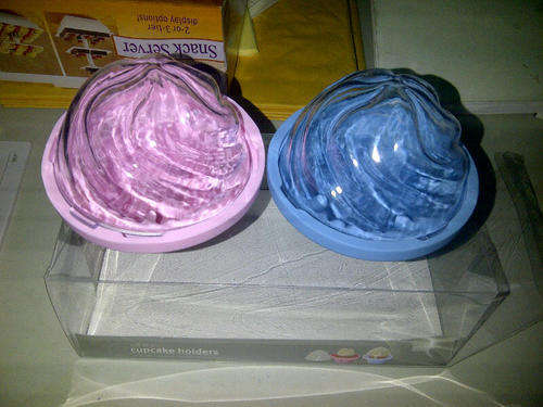 Cupcake To Go Plastic Cupcake Holder Set Of 2
